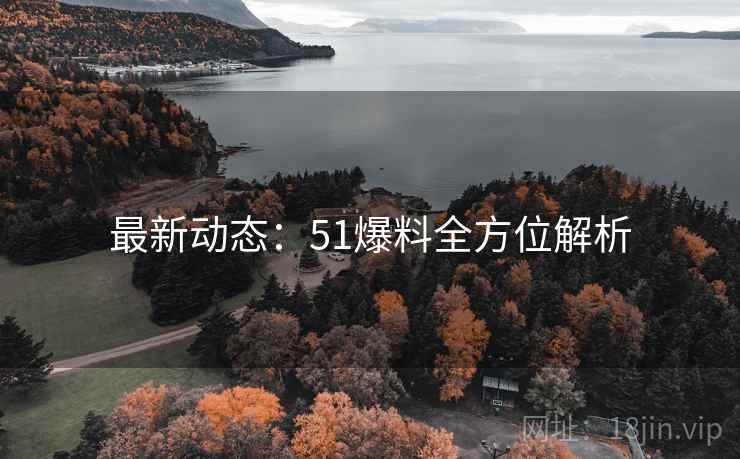 最新动态：51爆料全方位解析