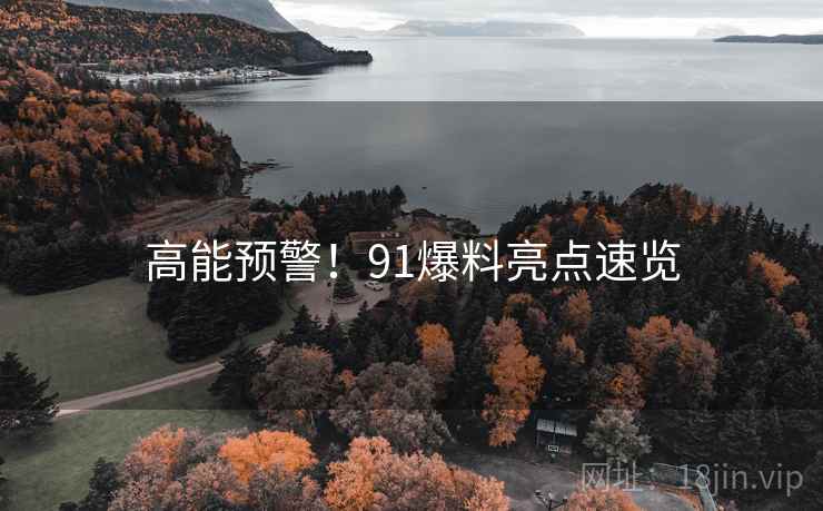 高能预警！91爆料亮点速览