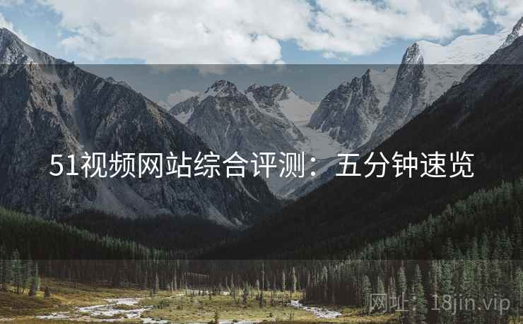 51视频网站综合评测：五分钟速览