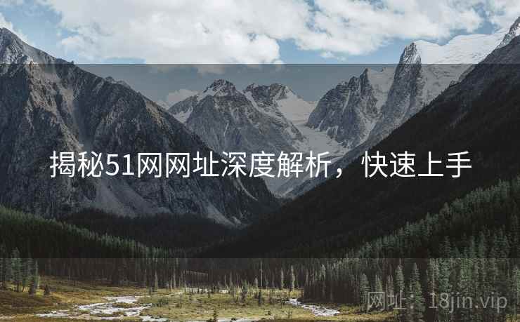 揭秘51网网址深度解析，快速上手