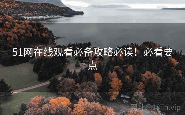 51网在线观看必备攻略必读！必看要点